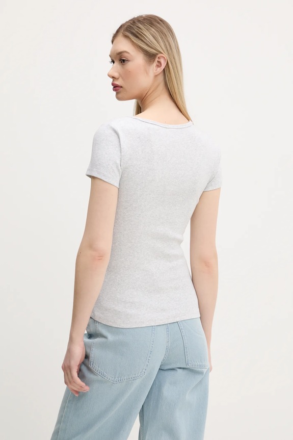 Ruházat Abercrombie & Fitch t-shirt KI139.5271.112 szürke