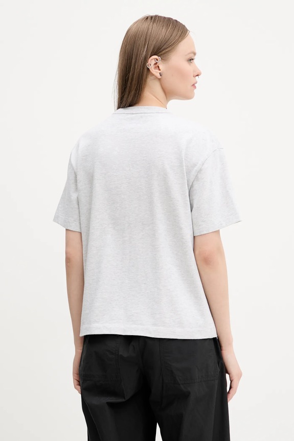 Ρούχα Βαμβακερό μπλουζάκι Abercrombie & Fitch KI139.5315.112 γκρί