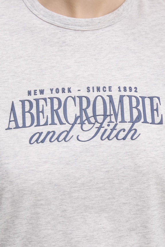Abercrombie & Fitch t-shirt bawełniany KI185.5058.912 szary