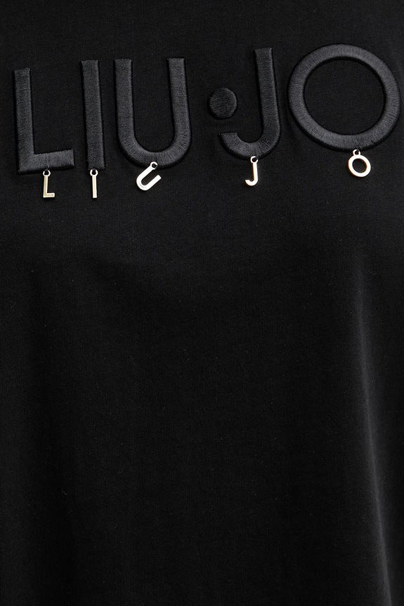 Liu Jo tricou din bumbac WA5007.JS923 negru