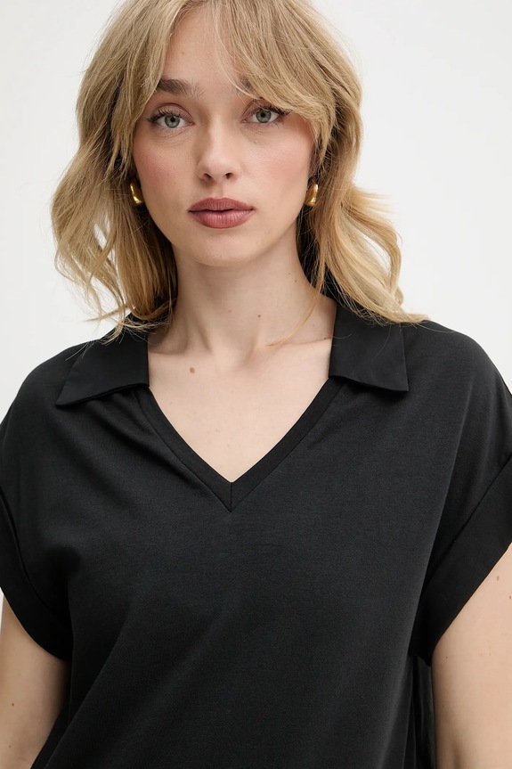 Liu Jo tricou din bumbac WA5167.T4853 negru