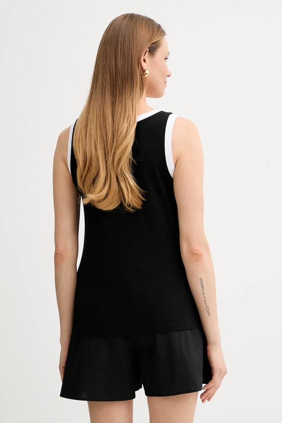 Ρούχα Top Liu Jo VA5138.JS360 μαύρο