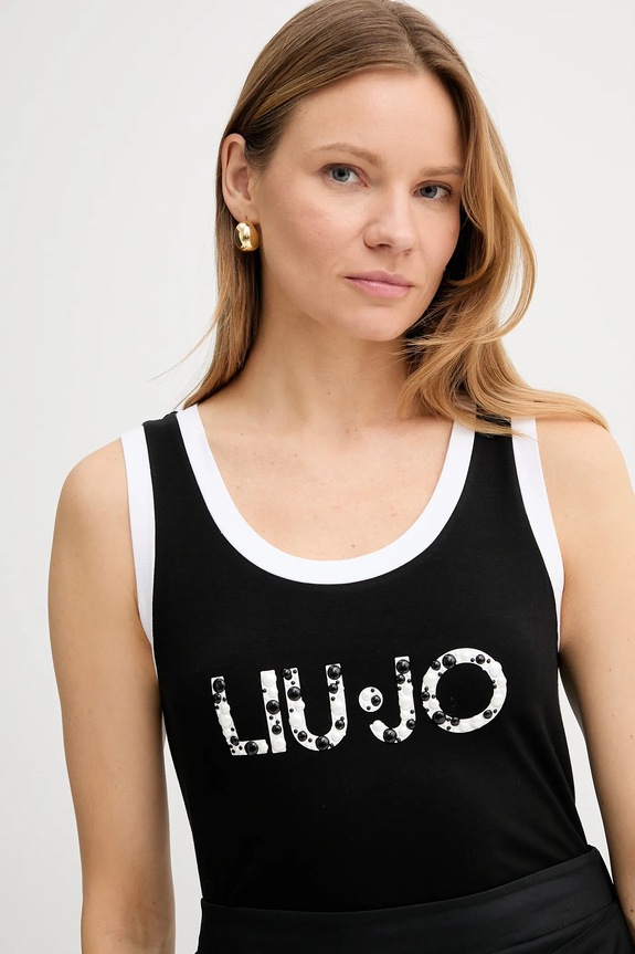 Top Liu Jo μαύρο VA5138.JS360