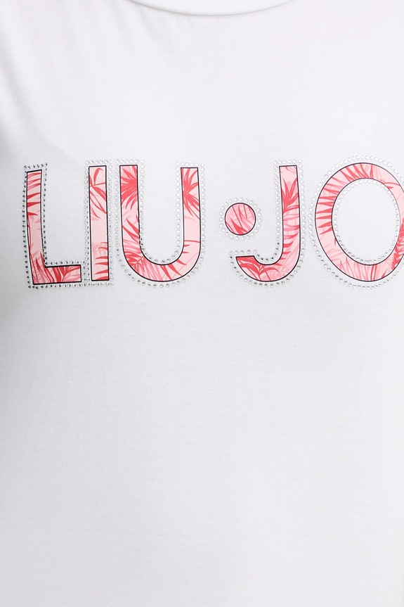 Majica kratkih rukava Liu Jo VA5154.JS003 bijela
