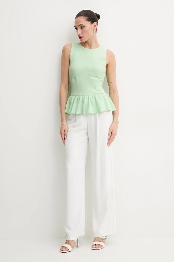 Top Karl Lagerfeld A2W18014 zelena SS25