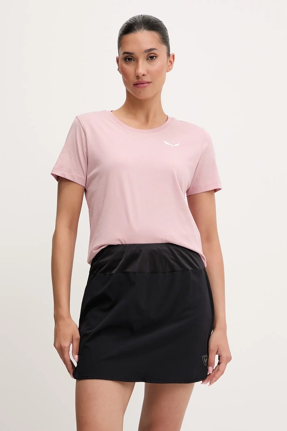 Salewa t-shirt sportowy Eagle Nature regular różowy 00.0000029109