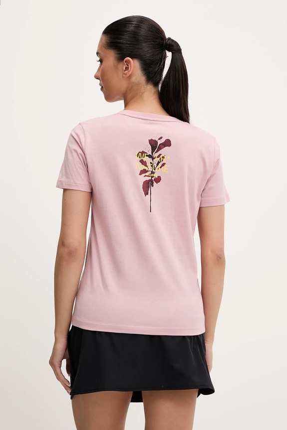 Odzież Salewa t-shirt sportowy Eagle Nature 00.0000029109 różowy