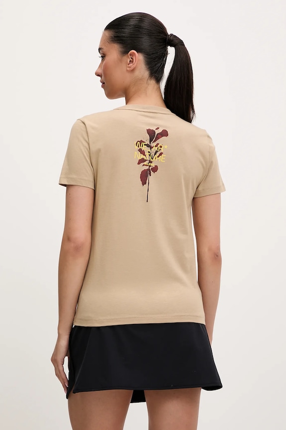 Odzież Salewa t-shirt sportowy Eagle Nature 00.0000029109 beżowy
