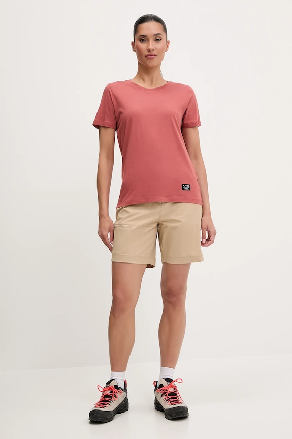 Salewa t-shirt sportowy Eagle 00.0000029154 pomarańczowy AW25
