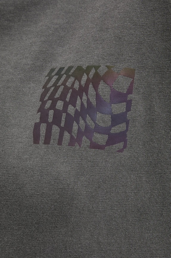 Vans t-shirt bawełniany VN000M7ABLK1 szary