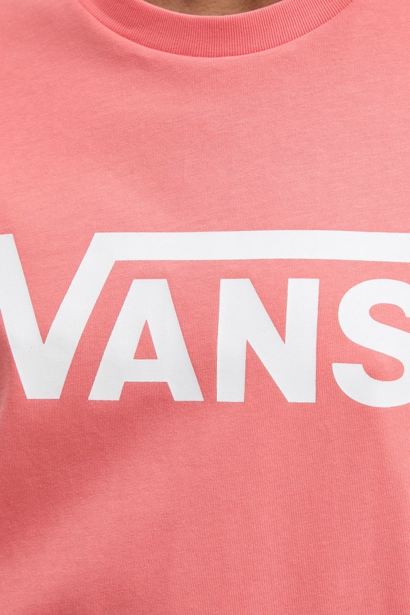 Vans tricou din bumbac VN0A3UP4D6Z1 portocaliu