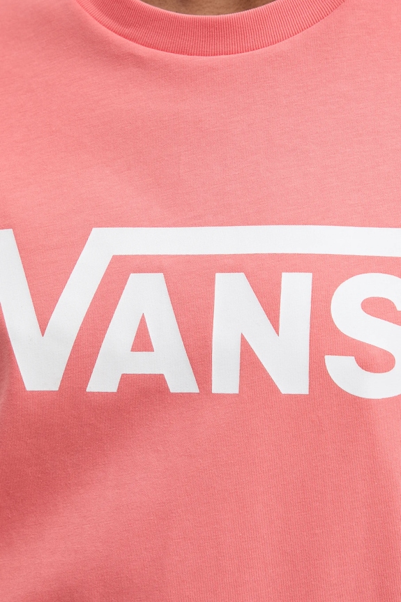 Vans tricou din bumbac VN0A3UP4D6Z1 portocaliu