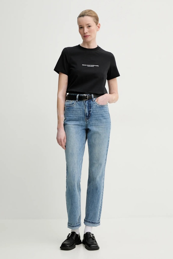 ISABELLE BLANCHE t-shirt IS25SS.T153.T013 nero SS25