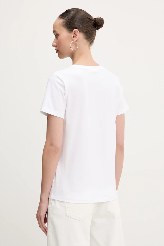 Odzież Guess Jeans t-shirt W5GI26.J1314 biały