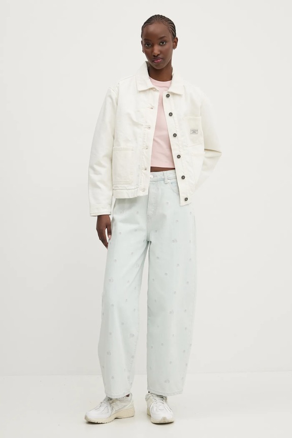 Μπλουζάκι Guess Jeans W5GI38.J1314 ροζ SS25