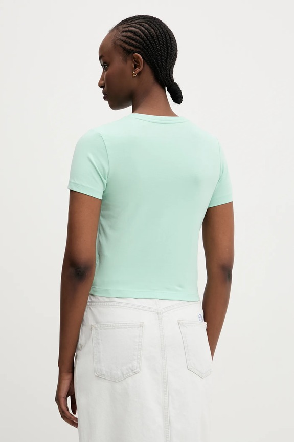 Ρούχα Μπλουζάκι Guess Jeans W5GI38.J1314 πράσινο