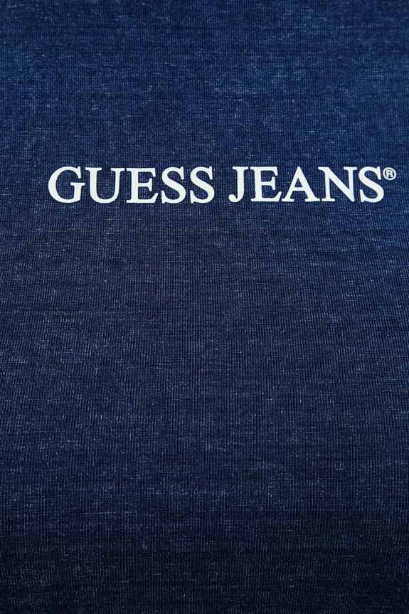 Pamučna majica Guess Jeans W5GI41.KCTL1 mornarsko plava