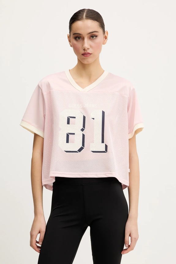 Guess Jeans t-shirt szpic różowy W5GI59.KCTE2