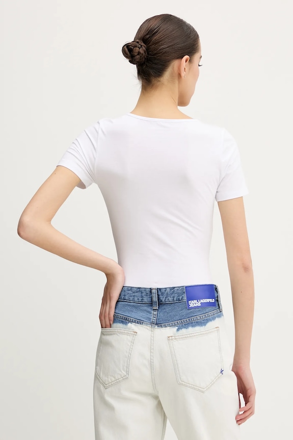 Ruházat Guess Jeans t-shirt W5GP25.J1314 fehér