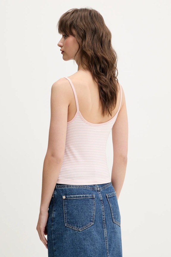 Oblečenie Top Guess Jeans W5GP35.KCIE1 ružová