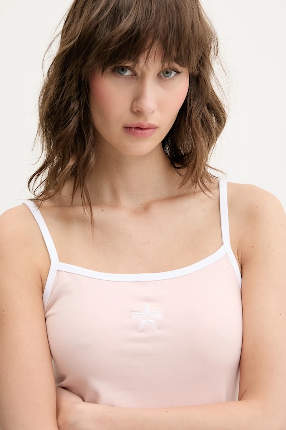 Oblečenie Top Guess Jeans W5GP37.J1314 ružová