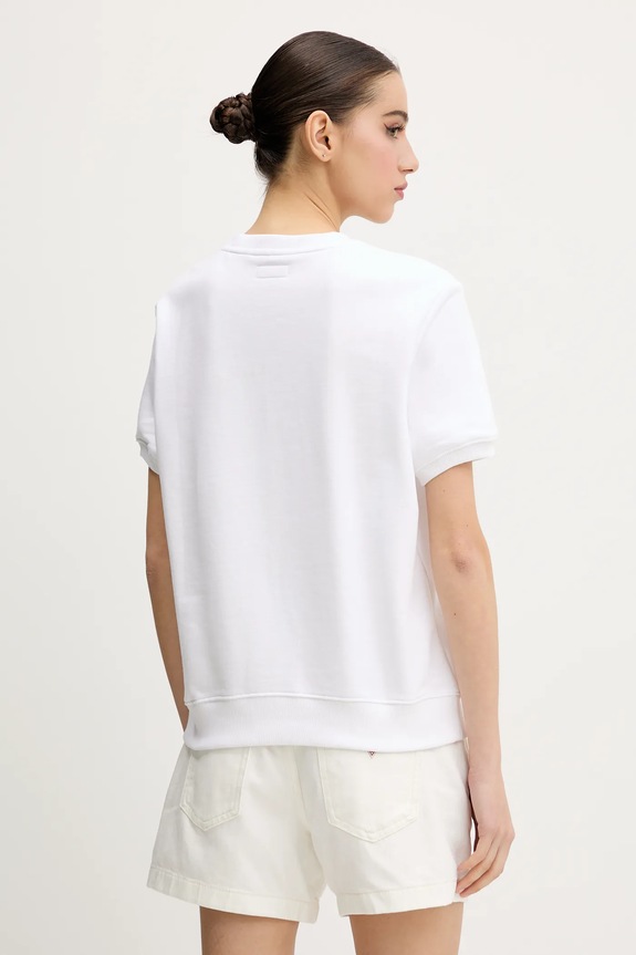 Odjeća Pamučna majica Guess Jeans W5GQ36.K68I4 bijela