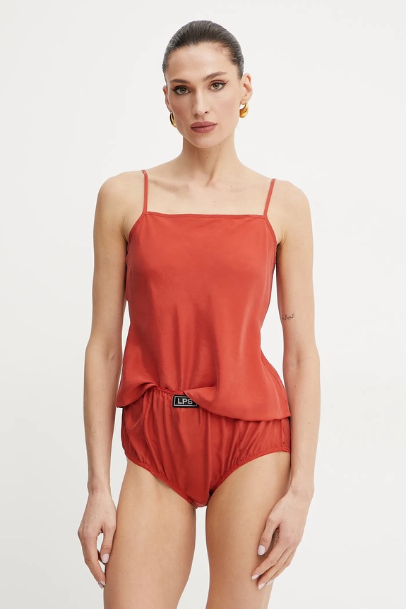 MAX&Co. top i figi jedwabne regular pomarańczowy 2518261012200