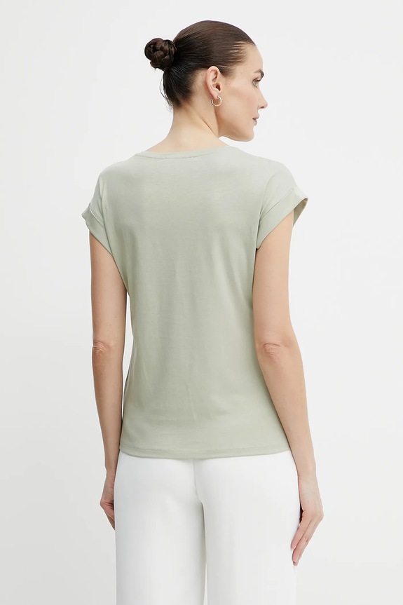 Odzież Morgan t-shirt DSTYLE DSTYLE zielony