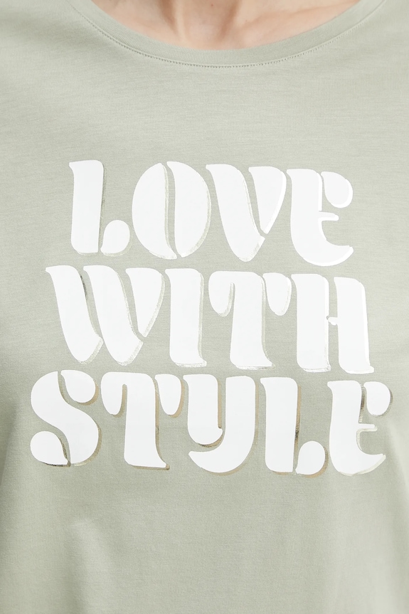 Morgan t-shirt DSTYLE DSTYLE zielony