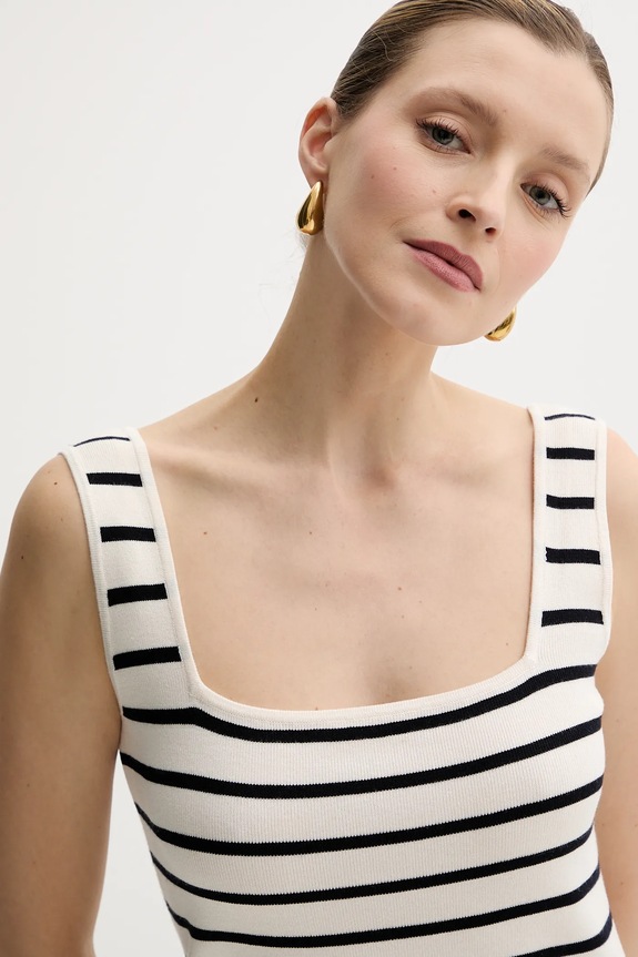 Morgan top MDEBI beige MDEBI