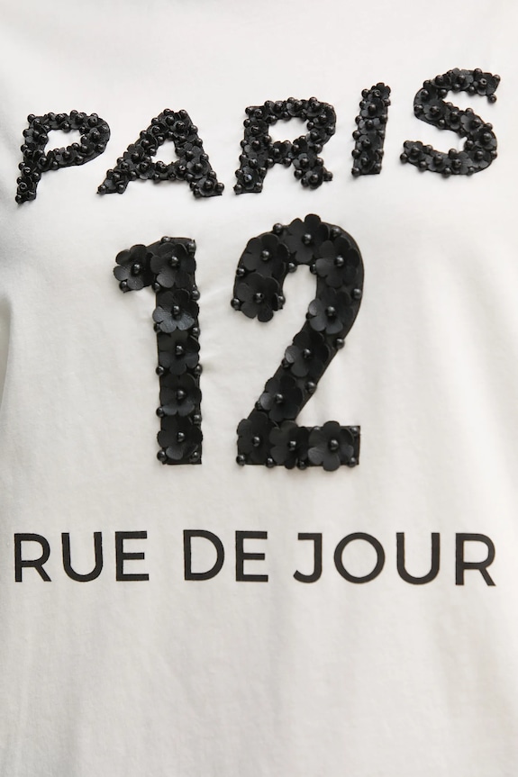Marc Aurel t-shirt bawełniany 7647.7000.73824 biały