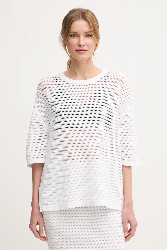 Marc Aurel tricou uni alb 8957.8000.82062