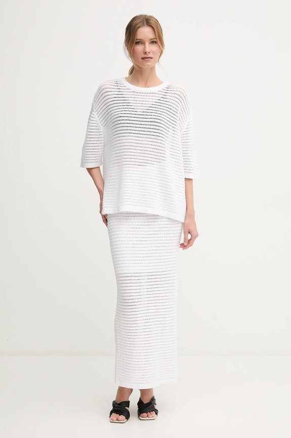 Marc Aurel tricou 8957.8000.82062 alb SS25