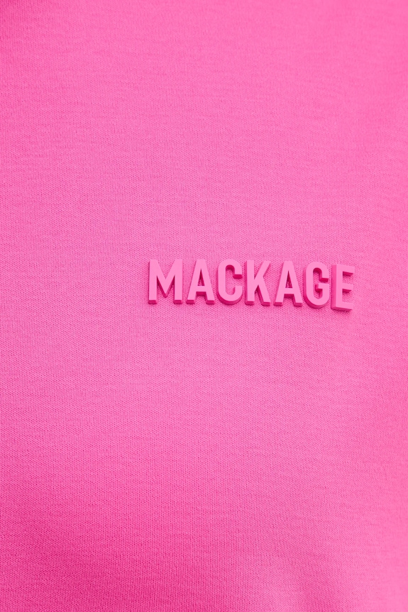 Βαμβακερό μπλουζάκι MACKAGE TEE.W ροζ