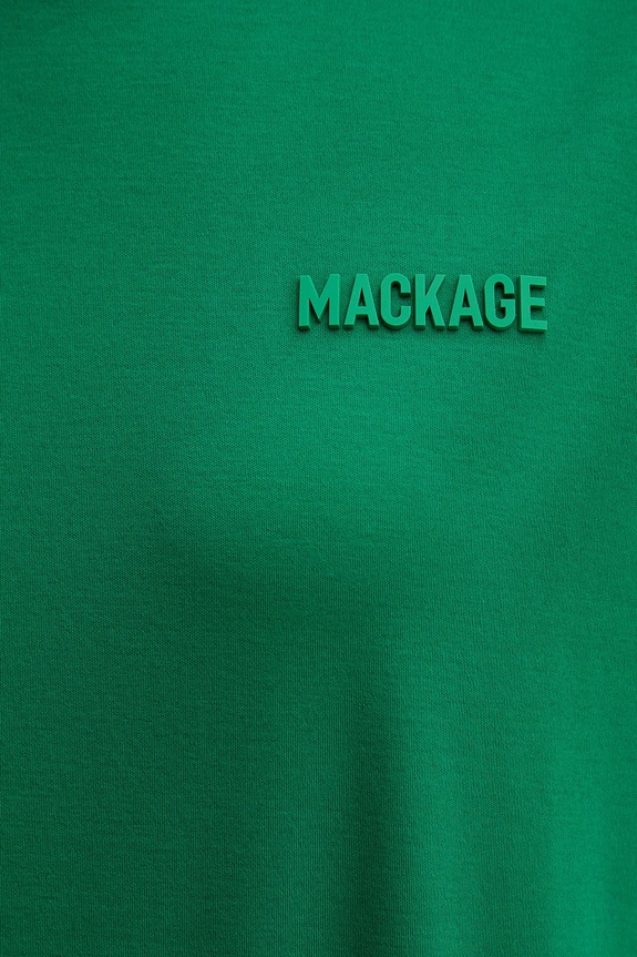 Βαμβακερό μπλουζάκι MACKAGE TEE.W πράσινο