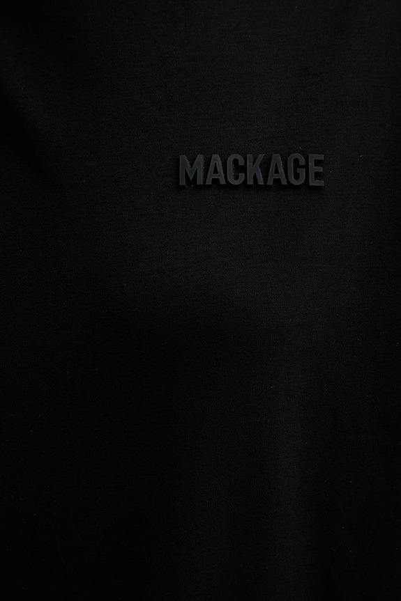 Βαμβακερό μπλουζάκι MACKAGE TEE.W μαύρο