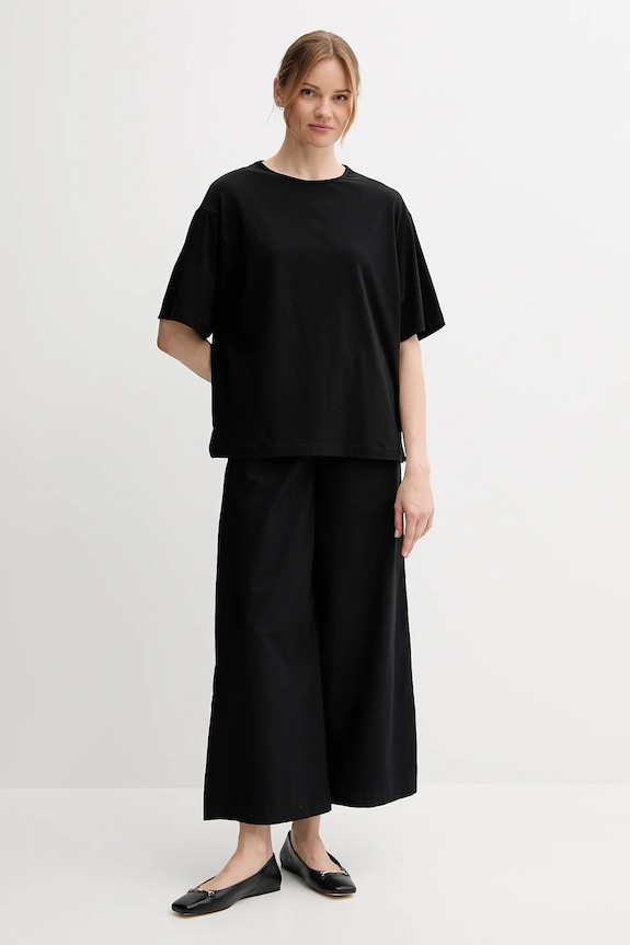 Μπλουζάκι United Colors of Benetton 3903D10AA μαύρο SS25