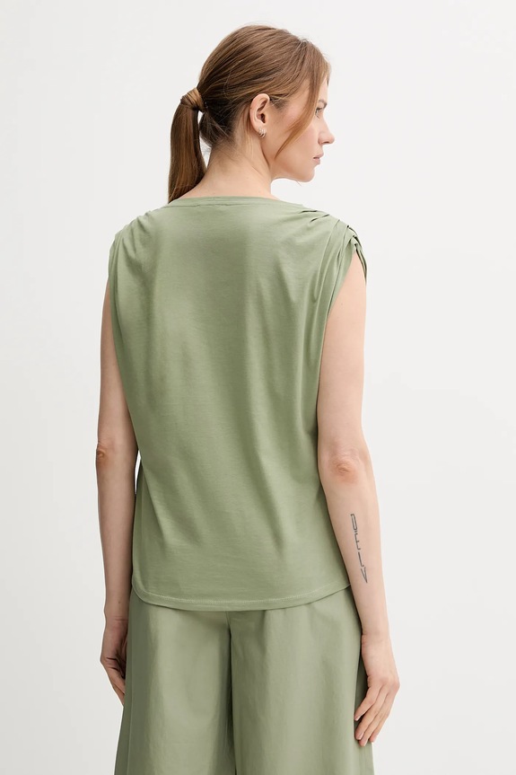 Abbigliamento United Colors of Benetton t-shirt in cotone 3096D10AB verde