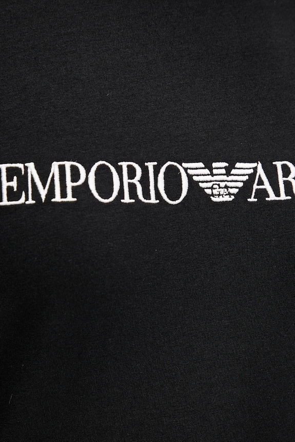 Футболка лаунж Emporio Armani Underwear чорний EW000408.AF10881