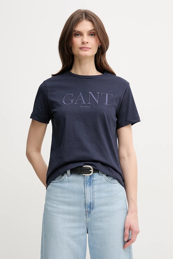 Gant pamut póló pamut sötétkék 4200502