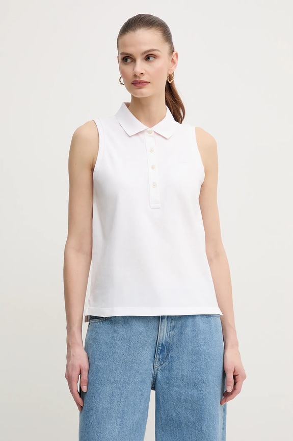 Top Gant με ελαστάν λευκό 4200560