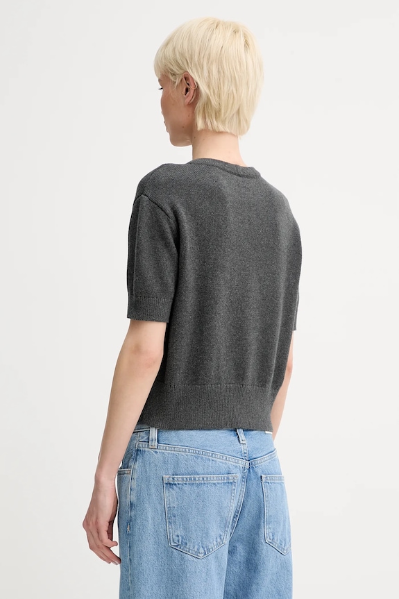 Ruházat The Kooples gyapjúkeverék pulóver FPUL30012K szürke