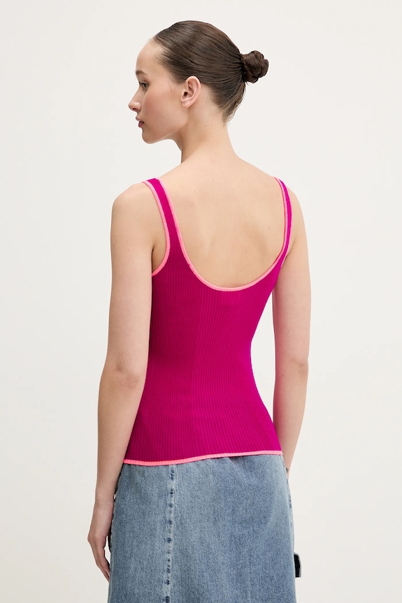 Odzież From Future top damski wełniany WTO01197 różowy