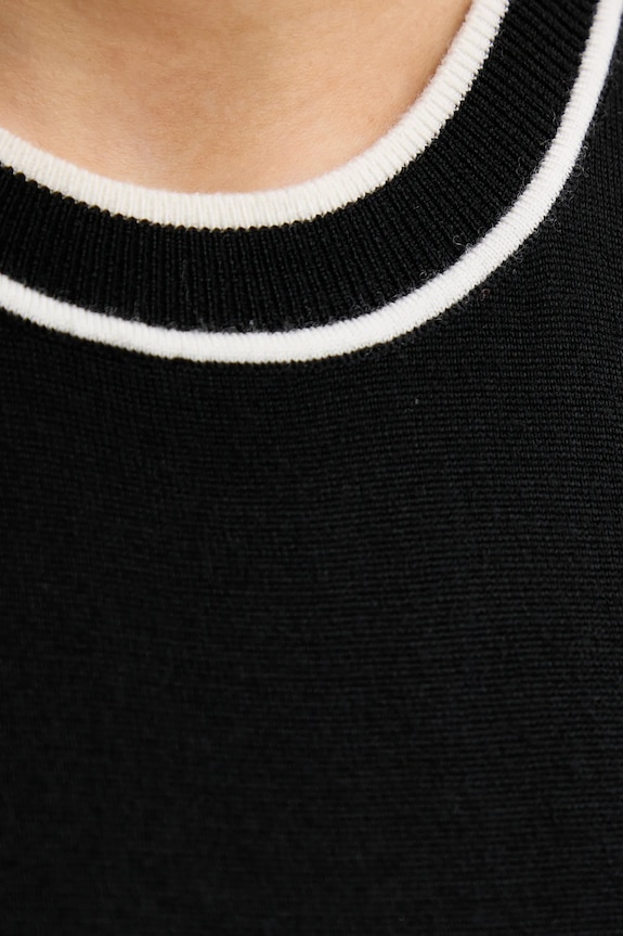 FROM FUTURE gilet in lana WTO01795 nero