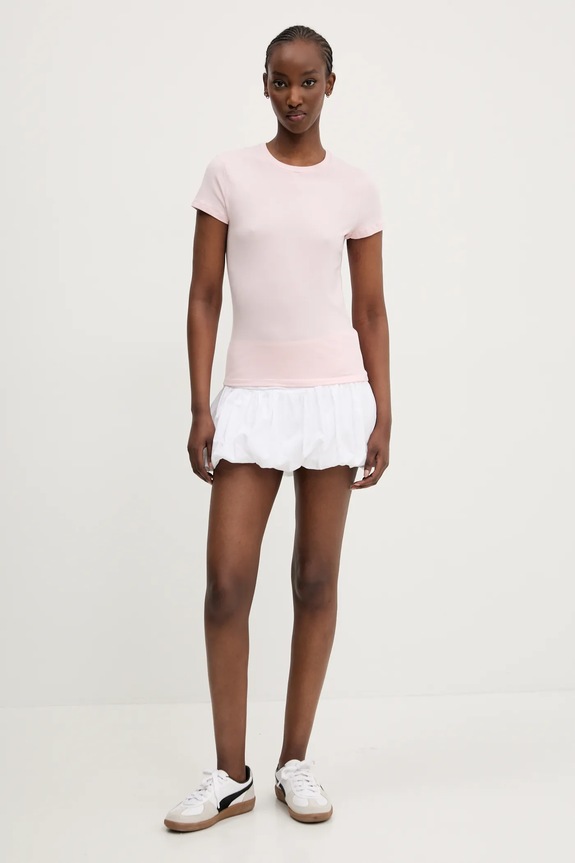 Μπλουζάκι Abercrombie & Fitch KI139.5249.601 ροζ SS25