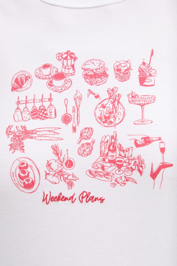 Βαμβακερό μπλουζάκι Abercrombie & Fitch KI157.5109.100 λευκό