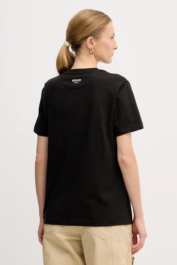 Odzież Kenzo t-shirt bawełniany FF52TS1504SG.99J czarny