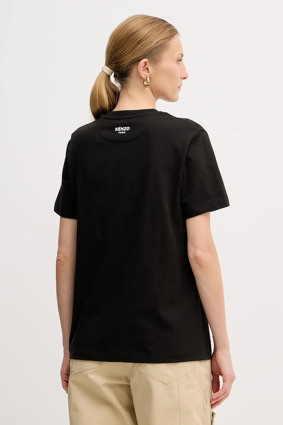 Odzież Kenzo t-shirt bawełniany FF52TS1504SG.99J czarny