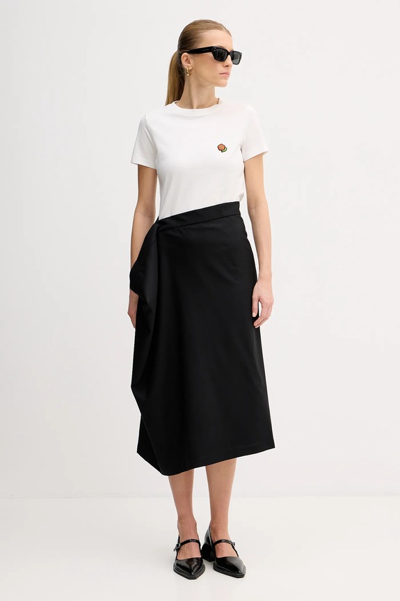 Bavlnené tričko Kenzo Pop FF52TS1674SO.02 biela SS25