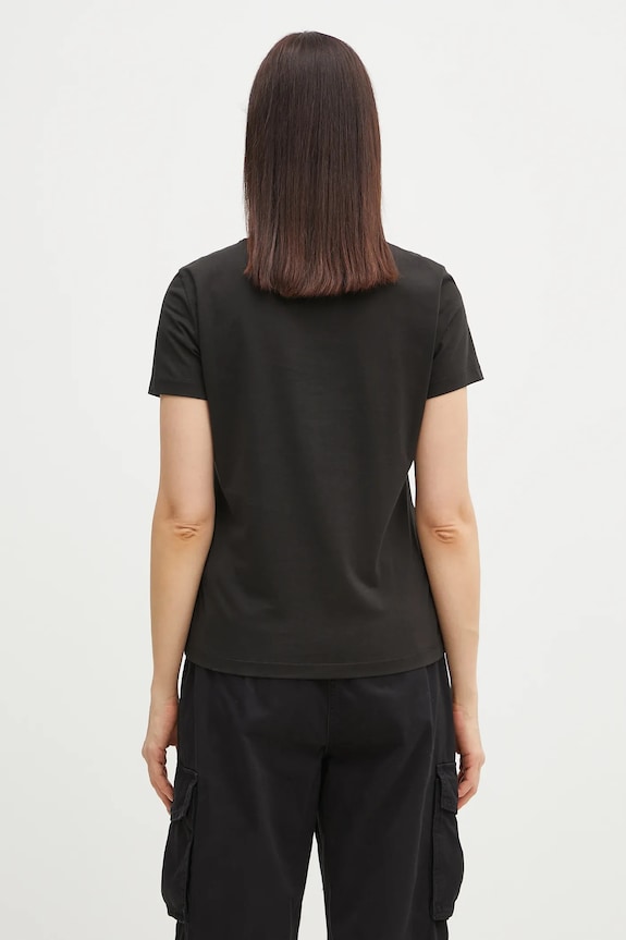 Îmbrăcăminte Kenzo tricou din bumbac Pop FF52TS1674SO.99J negru
